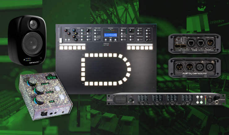 Glensound IBC 2026 studio monitoring product image